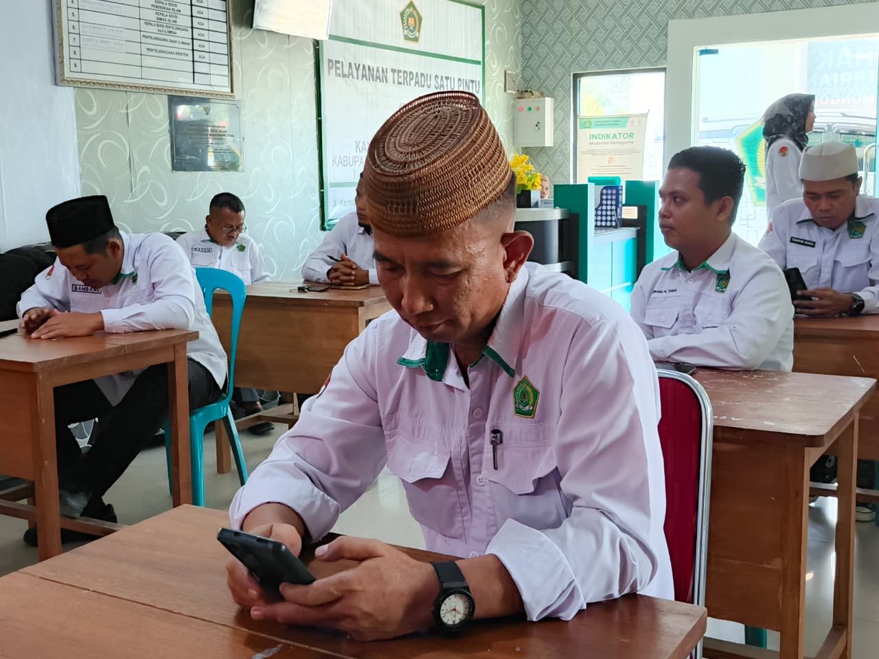 Jalani UKTKK, Penghulu dan Penyuluh Agama Islam Diuji Baca Tulis Al-Qur�an dan Kitab Gundul