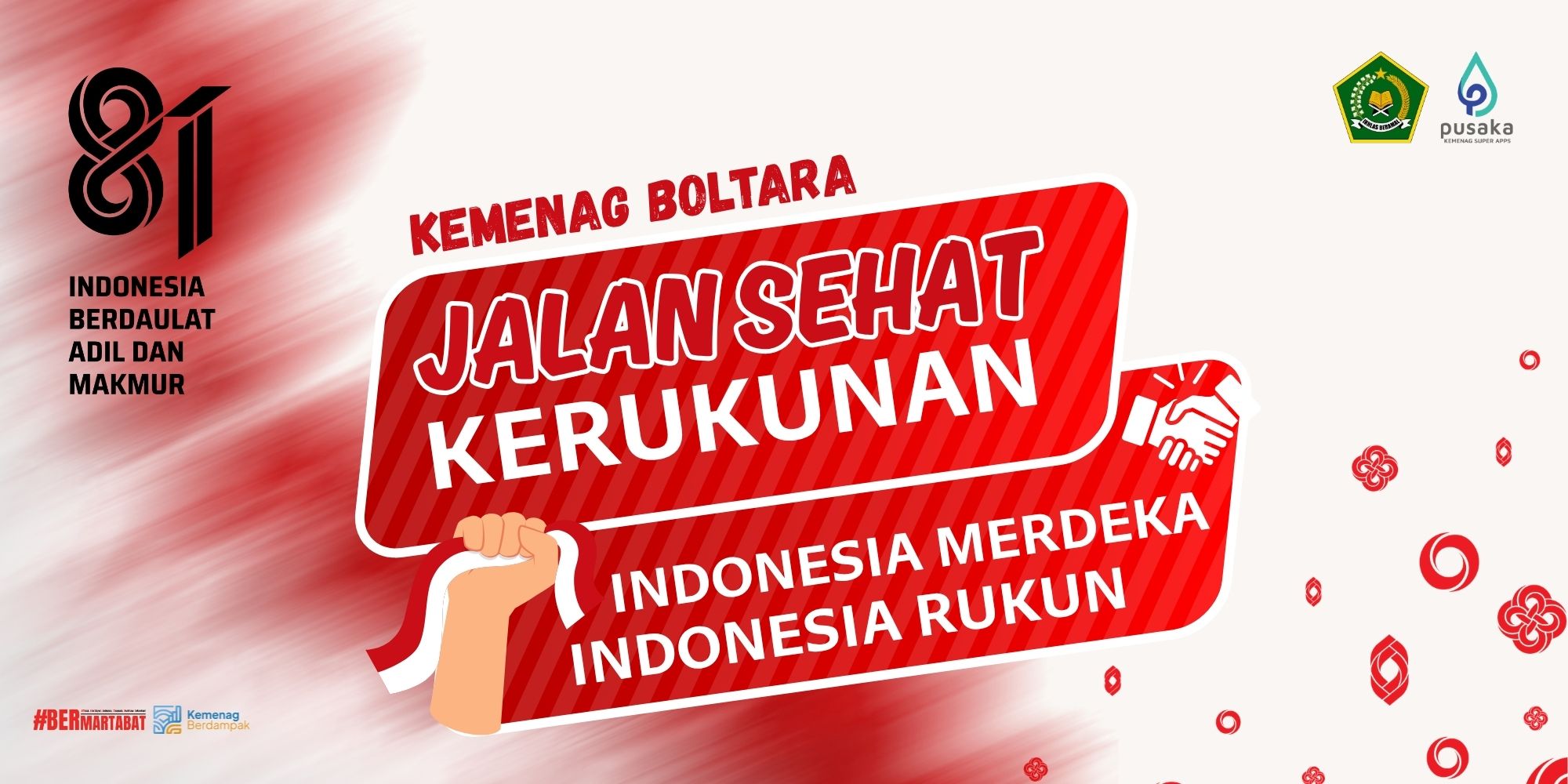 Besok !!! Jalan Sehat Kerukunan Akan Dipusatkan di Desa Pontak